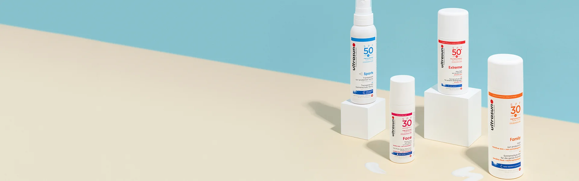 Ultrasun Brand Page Banner