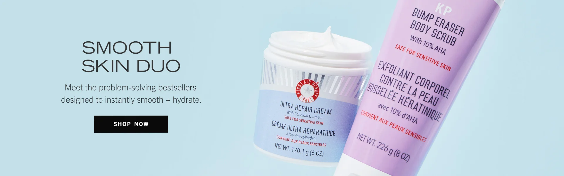 First Aid Beauty Smooth Skin Duo
