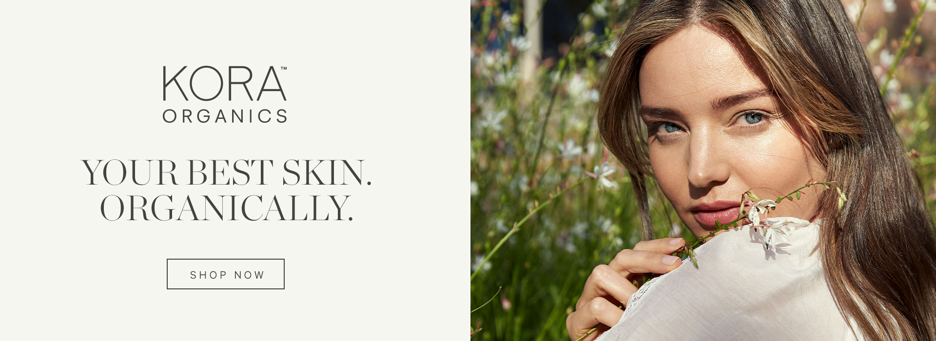 kora organics top banner