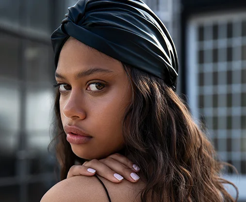 Slip Silk Turbans
