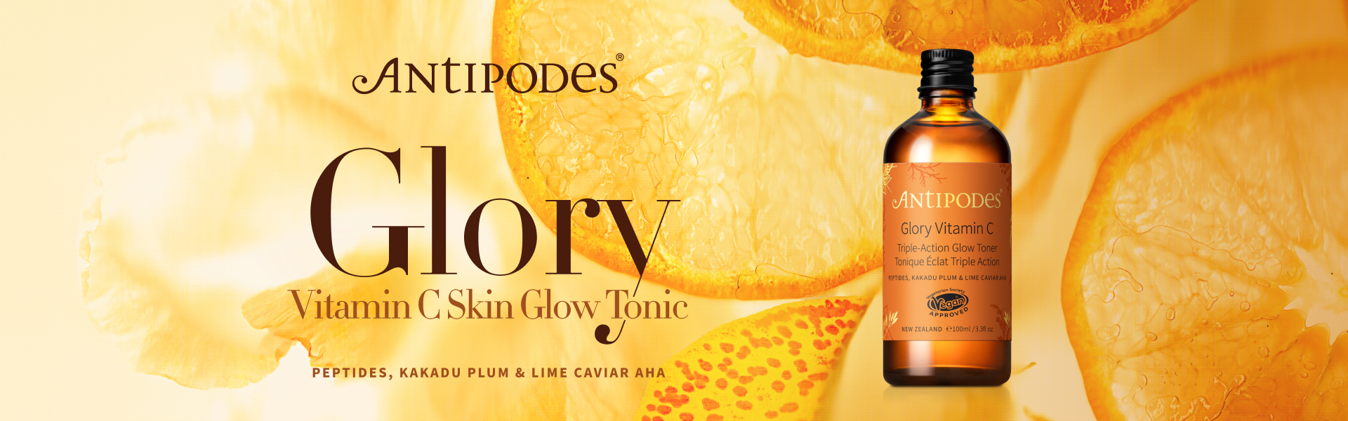 antipodes glow  toner top banner