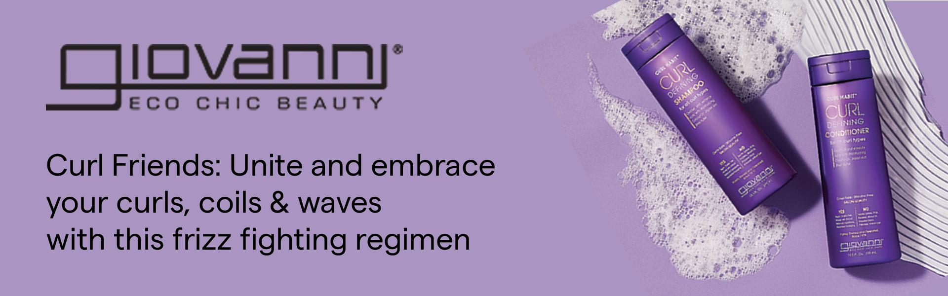 Giovanni Curl Habit Banner
