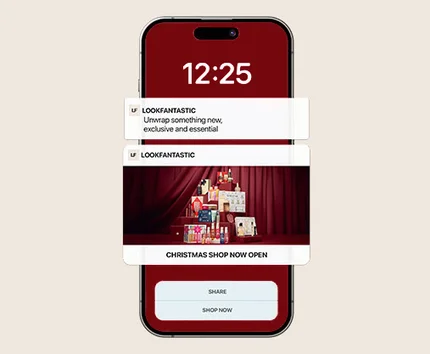 LOOKFANTASTIC App - Turn on Push Notifications