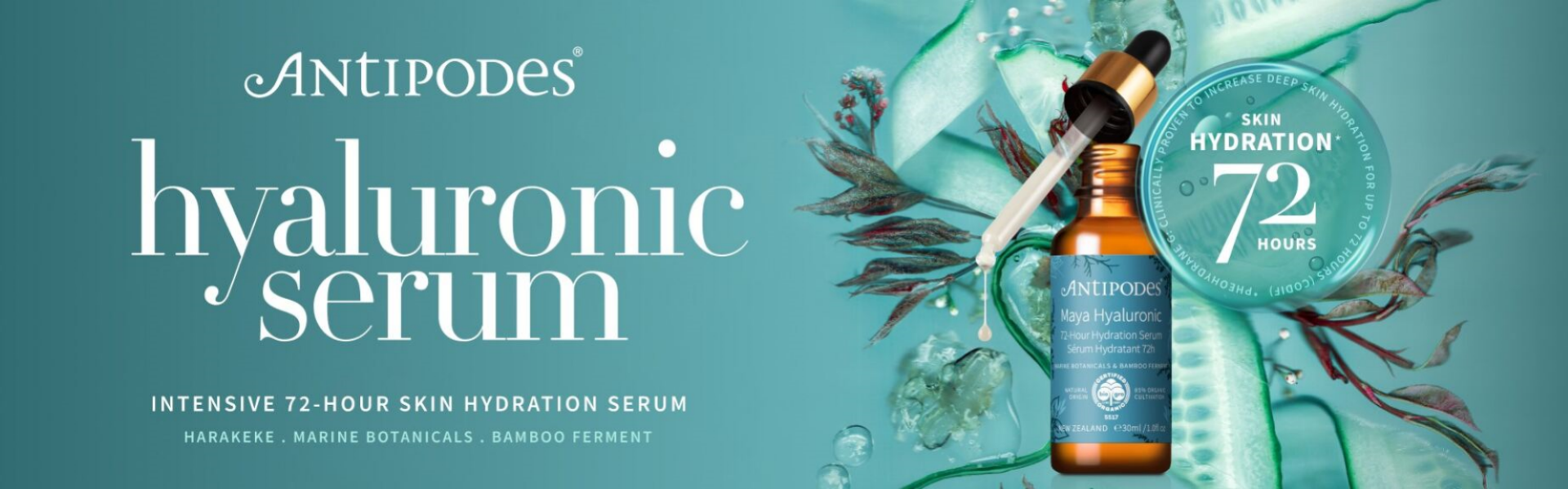 Antipodes Top Banner Brand room hyaluronic serum