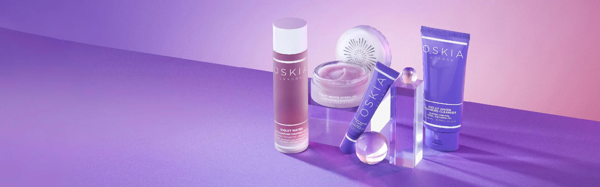OSKIA Violet Water Range
