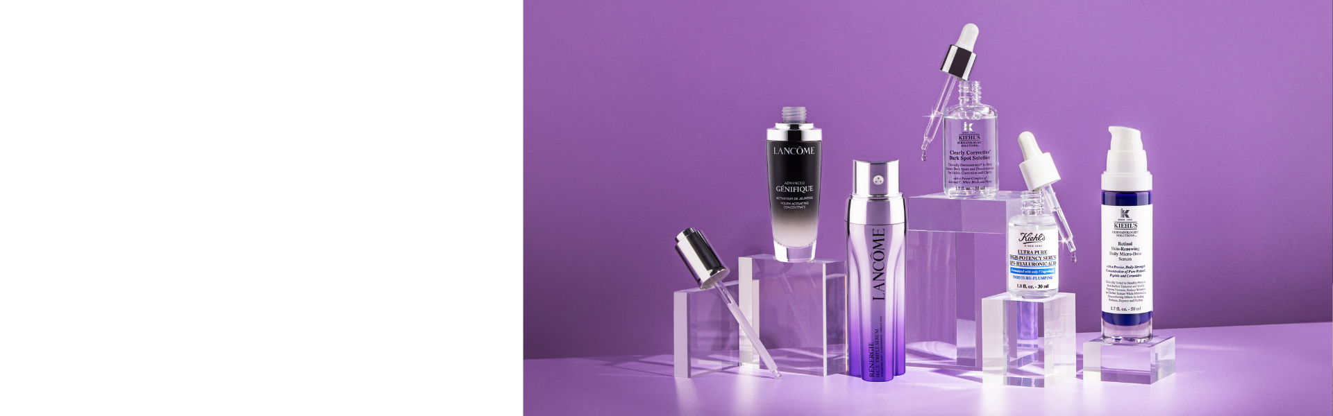 L'Oreal Luxe Serums Event Landing Page