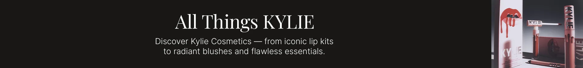 Kylie Lip Kit Strip Banner